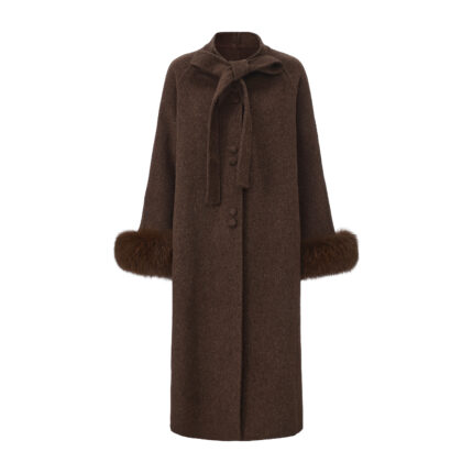 Nepalese cashmere coat